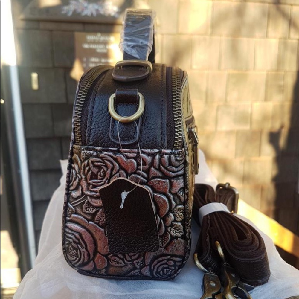 GOLDEN FLORAL BAG - Picture 5 of 12